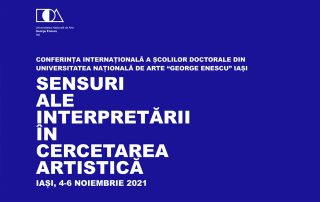 UNAGE Iași organizează Conferința Internațională a Școlilor Doctorale, 4 - 6 noiembrie 2021